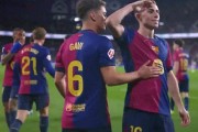 2-1！巴萨客场逆转：西甲7分领跑，下周战国米+皇马，全胜或拿2冠